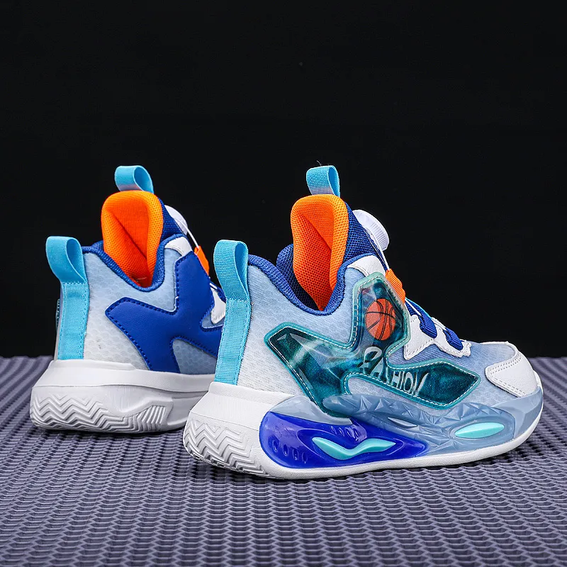 FIRS Kids Durable Breathable Children's Basketball Shoes Kids'-3