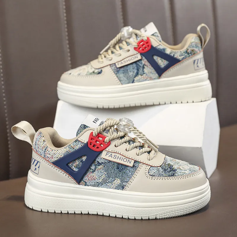 FIRS Kids Anti Slip And Wear Resistant Lightweight Cushioning Low Top Kids' Skateboarding Shoes Kids'-3