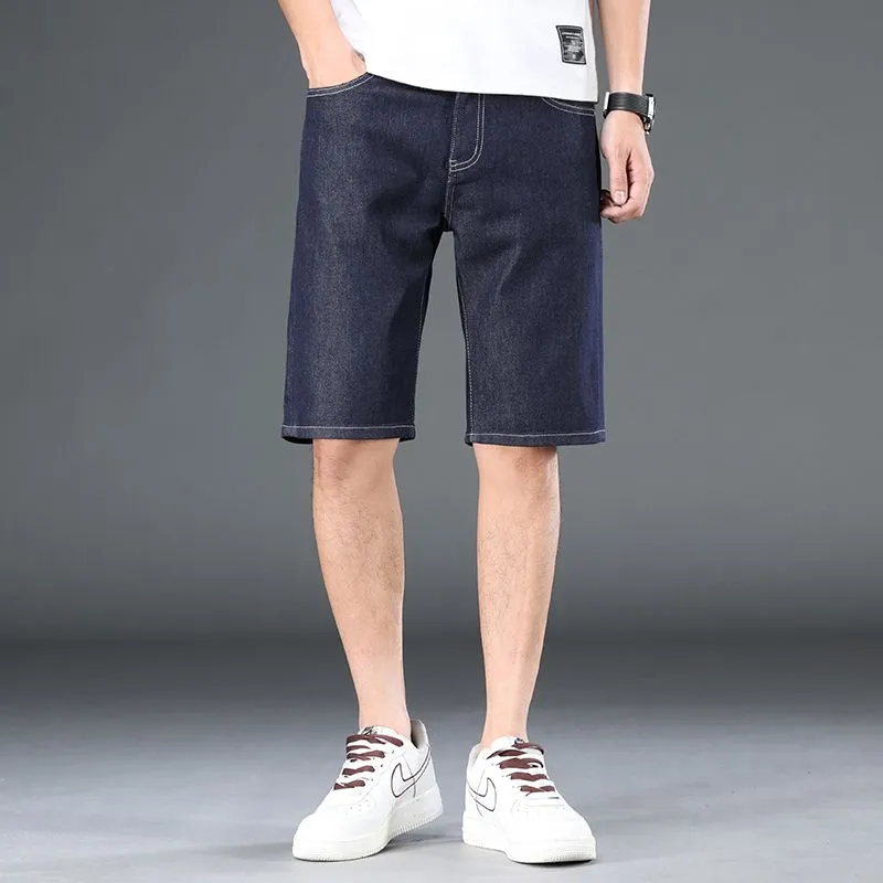 PRPK Denim Shorts Unisex Blue-4