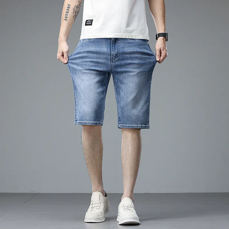 PRPK Summer Denim Shorts Straight Unisex-4