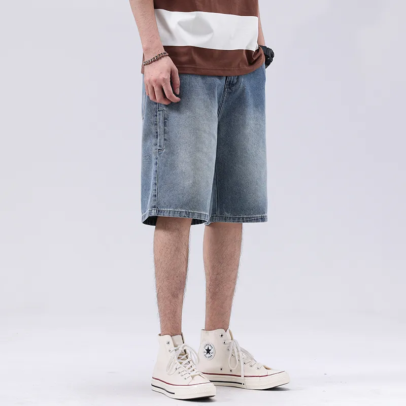 PRPK Denim Shorts Unisex Blue-2