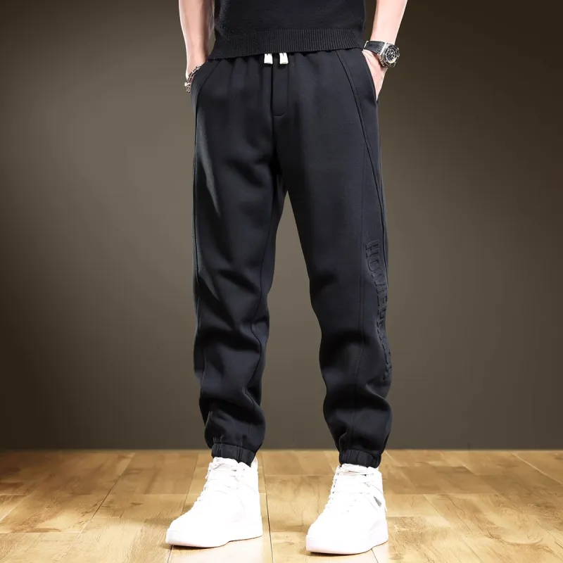 PRPK Spring Fall Casual Pants Loose Girdles Unisex-4