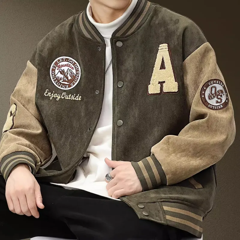 PRPK Spring Summer Jackets & Coats Loose Fit Men's-5