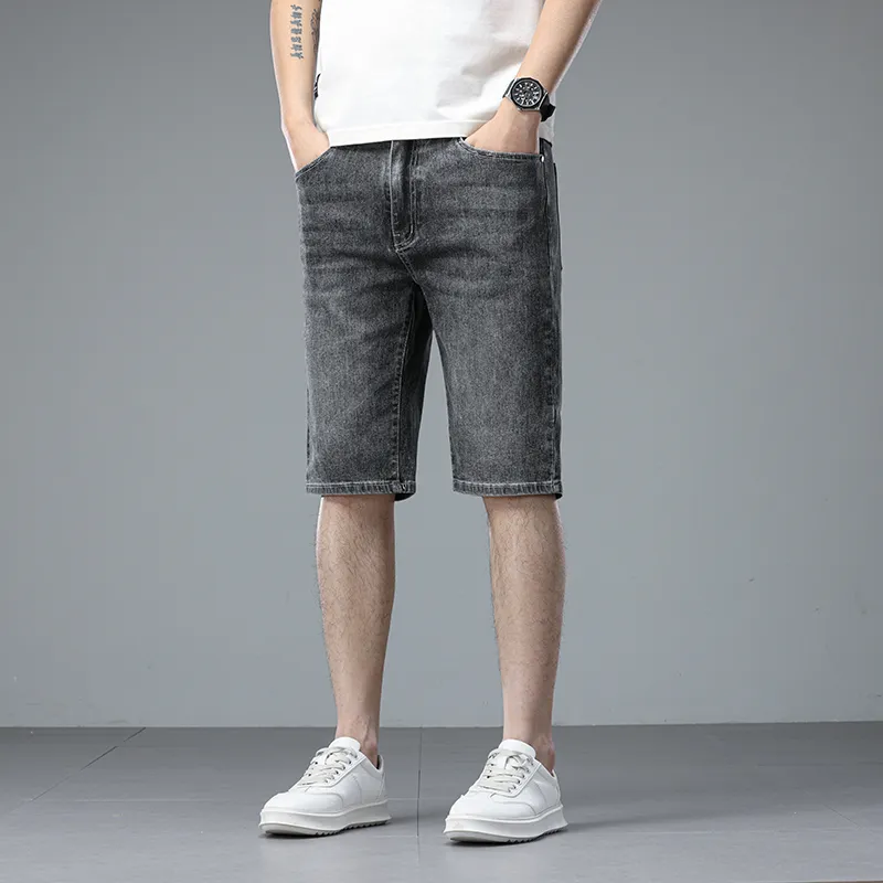 PRPK Summer Denim Shorts Straight Unisex-3