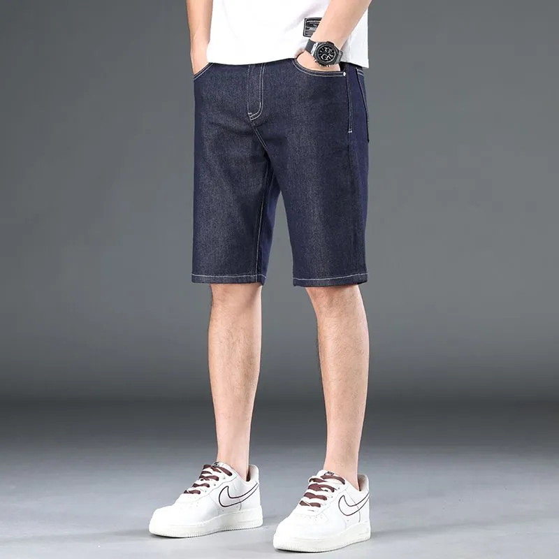 PRPK Denim Shorts Unisex Blue-3