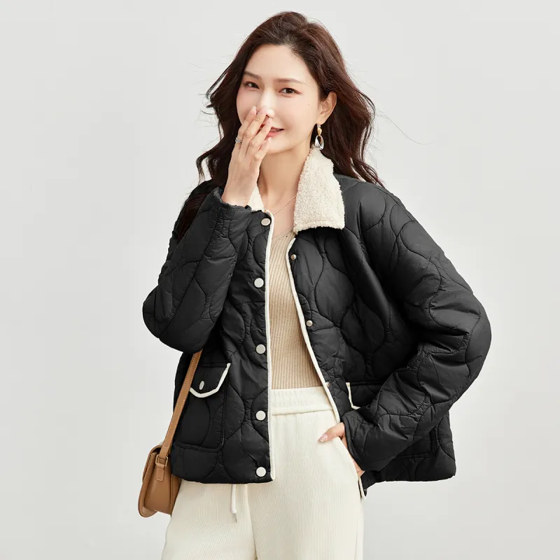 TERRE BLEUE Puffer Jacket Women's Black-4