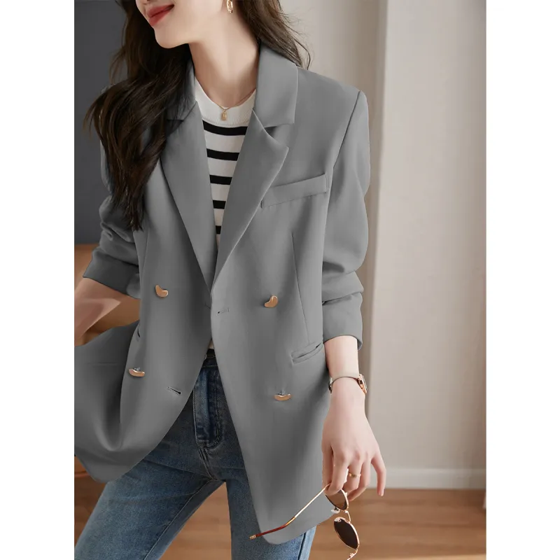 TERRE BLEUE Business Suit Women's Khaki-12