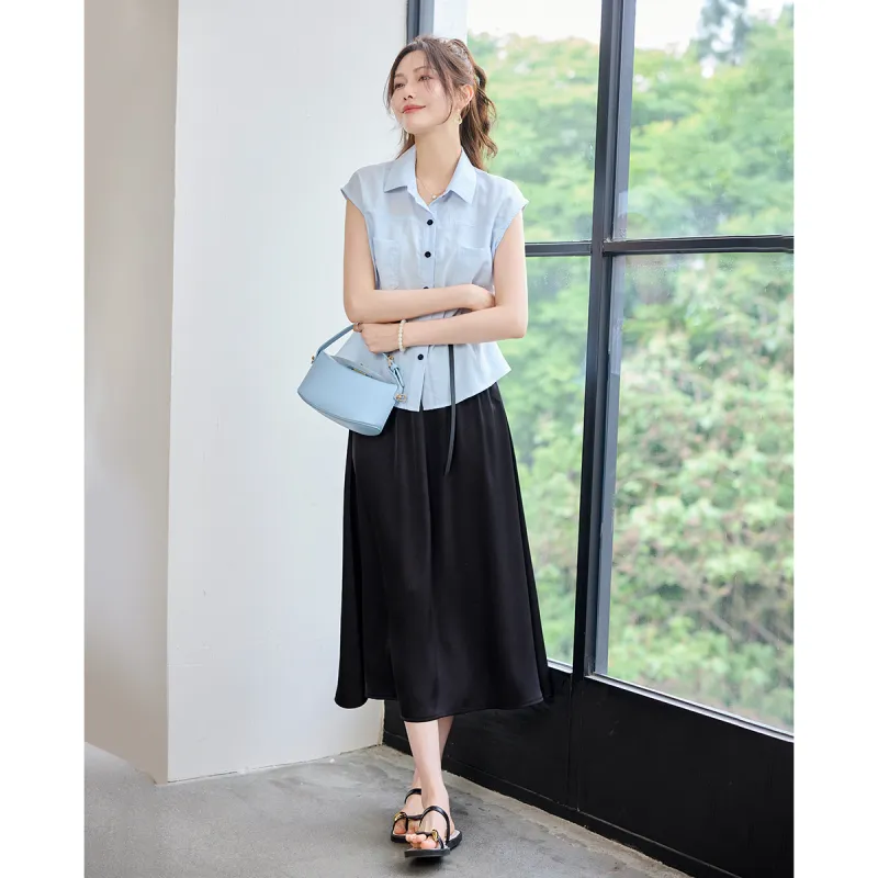 TERRE BLEUE Two Piece Skirt Sets Women's-9