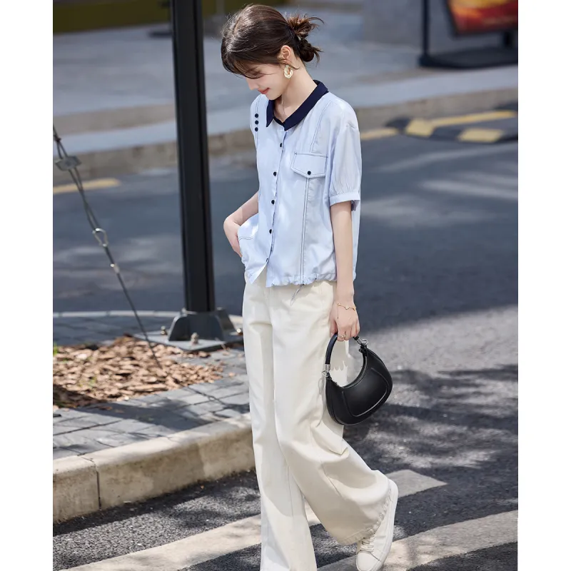 TERRE BLEUE Shirts Women's-5