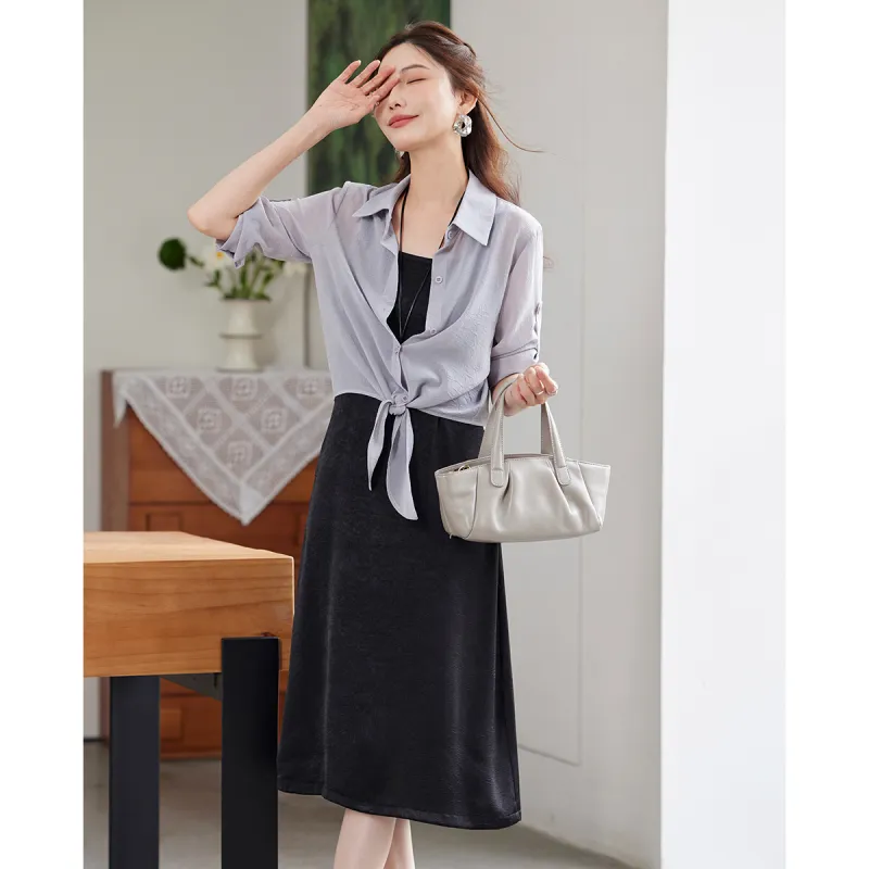 TERRE BLEUE Two Piece Skirt Sets Women's-7