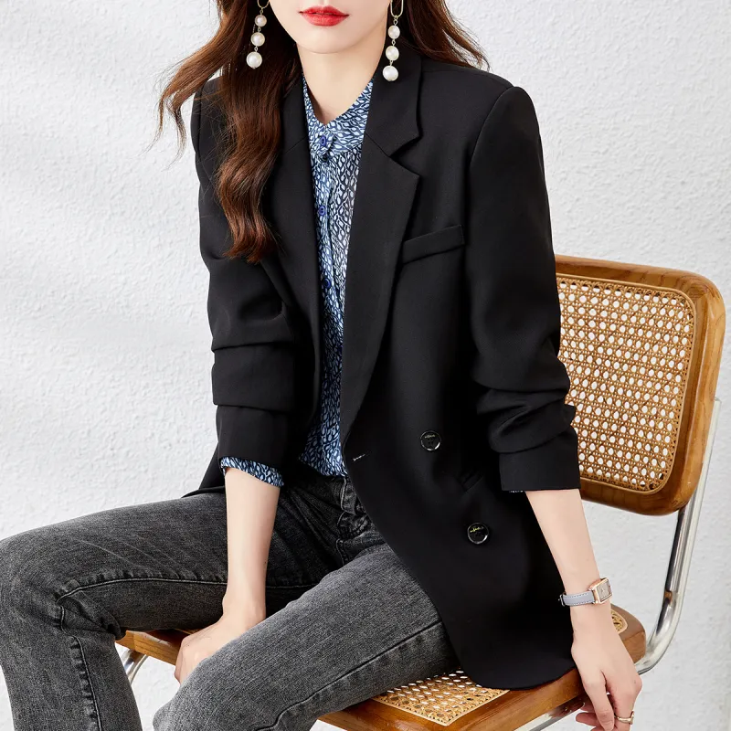 TERRE BLEUE Business Suit Women's Black-4