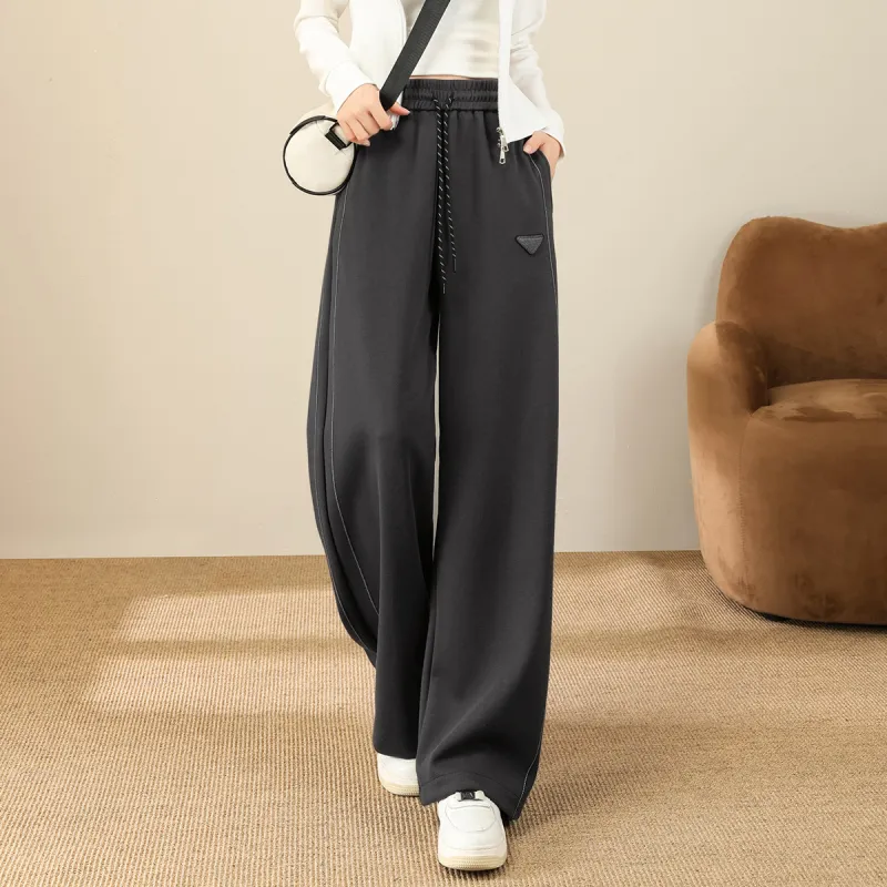 TERRE BLEUE Casual Pants Women's Gray-2