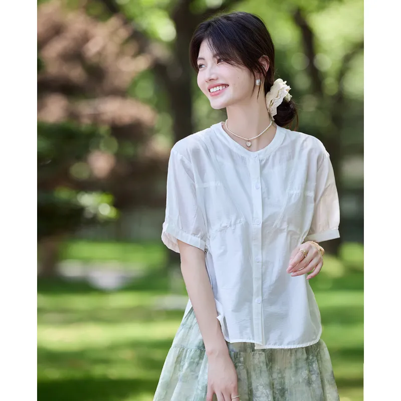 TERRE BLEUE Shirts Women's-3