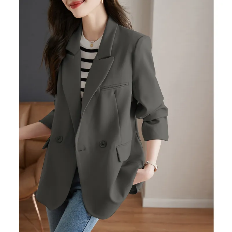 TERRE BLEUE Business Suit Women's Khaki-10