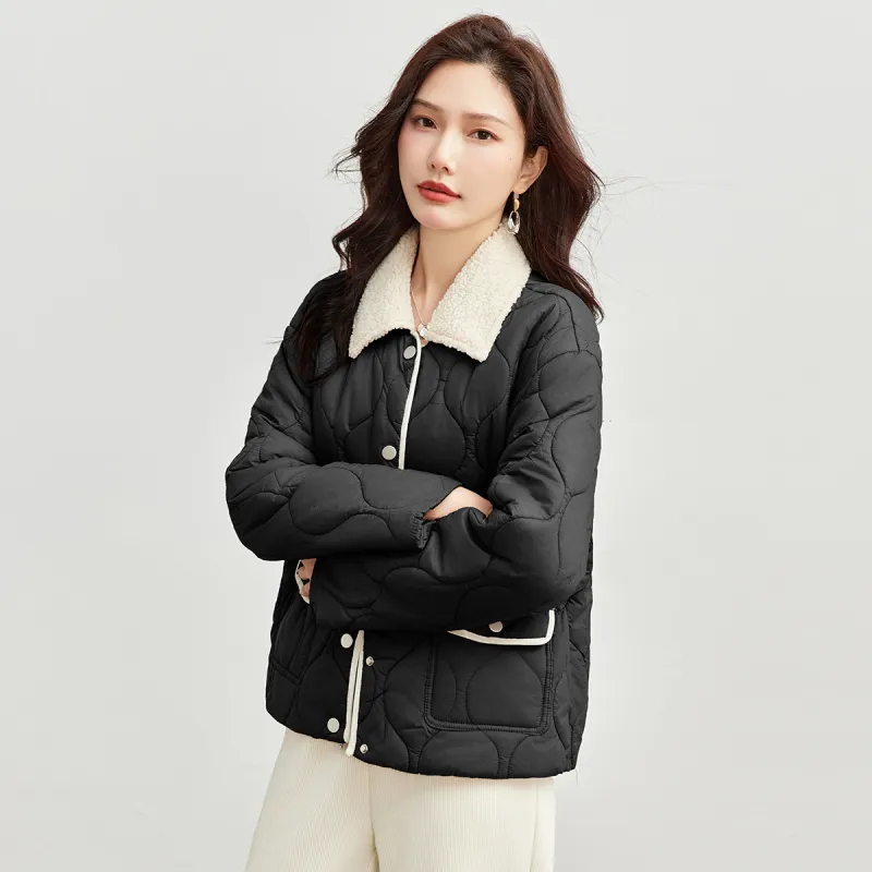TERRE BLEUE Puffer Jacket Women's Black-2