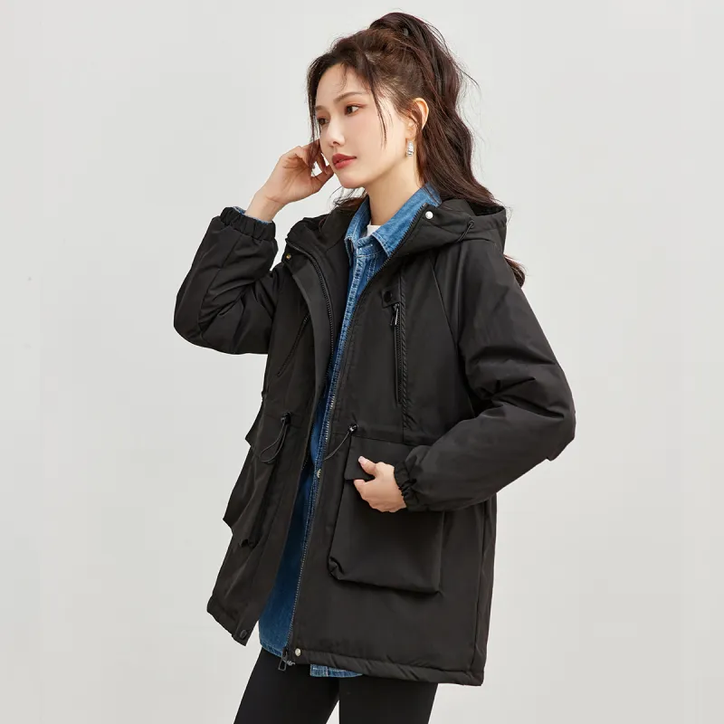 TERRE BLEUE Puffer Jacket Women's Black-4