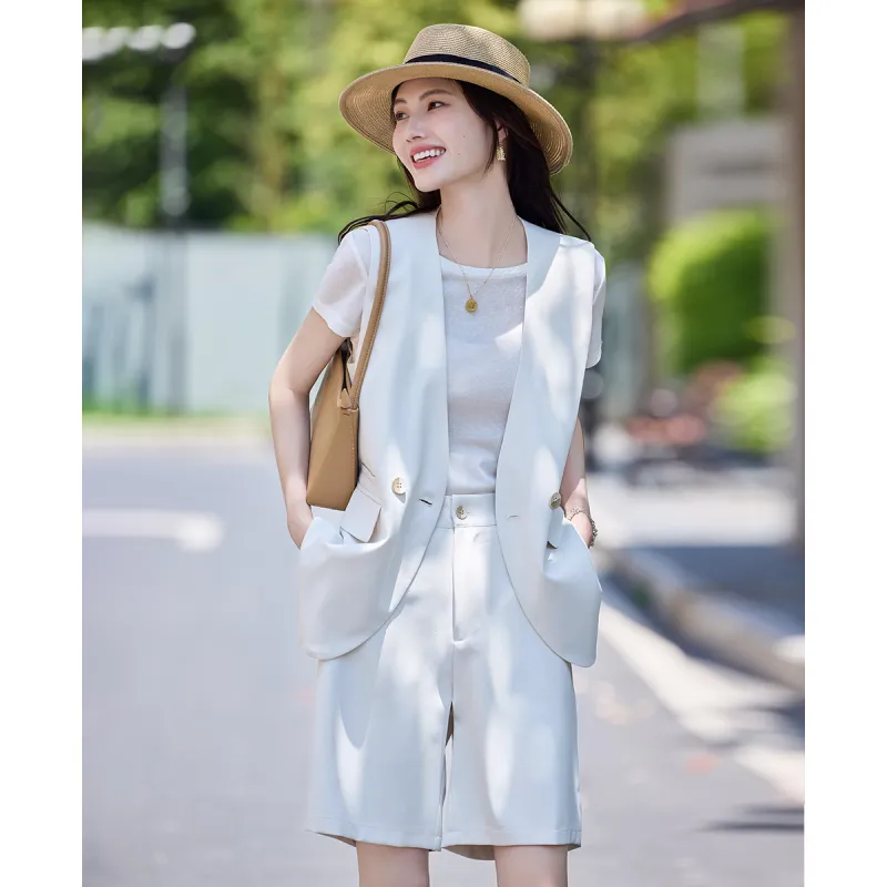 TERRE BLEUE Casual Suit Loose Fit Women's-9