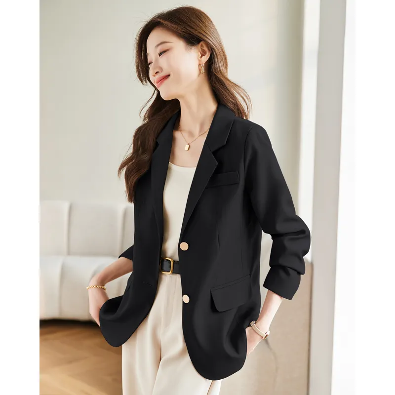TERRE BLEUE Business Suit Women's Black-5