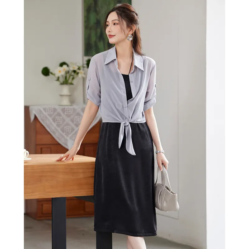 TERRE BLEUE Two Piece Skirt Sets Women's-9