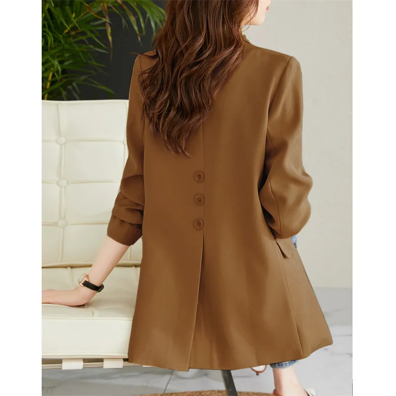 TERRE BLEUE Business Suit Women's Beige-18
