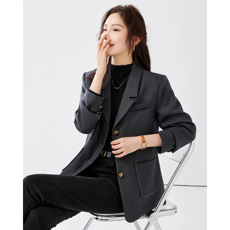 TERRE BLEUE Business Suit Women's Khaki-14