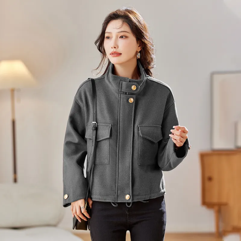 TERRE BLEUE Puffer Jacket Women's Gray-2