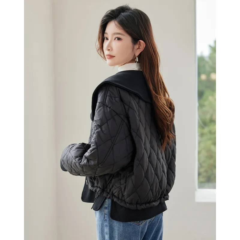TERRE BLEUE Puffer Jacket Women's Black-1