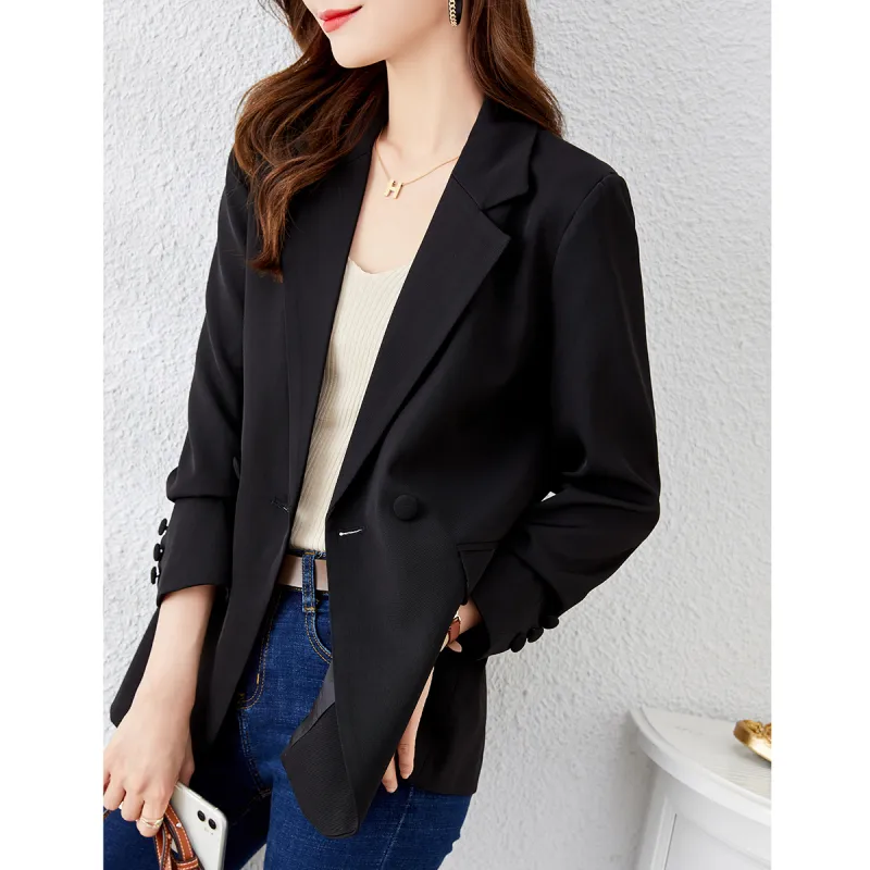 TERRE BLEUE Business Suit Women's Gray-8