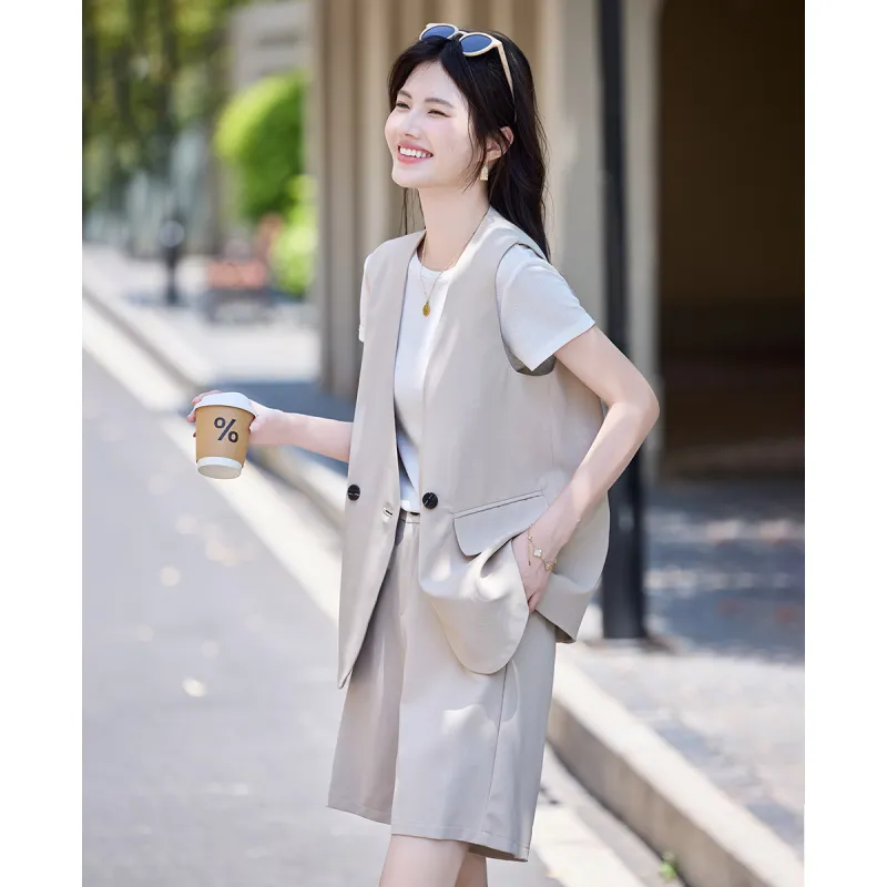 TERRE BLEUE Casual Suit Loose Fit Women's-17