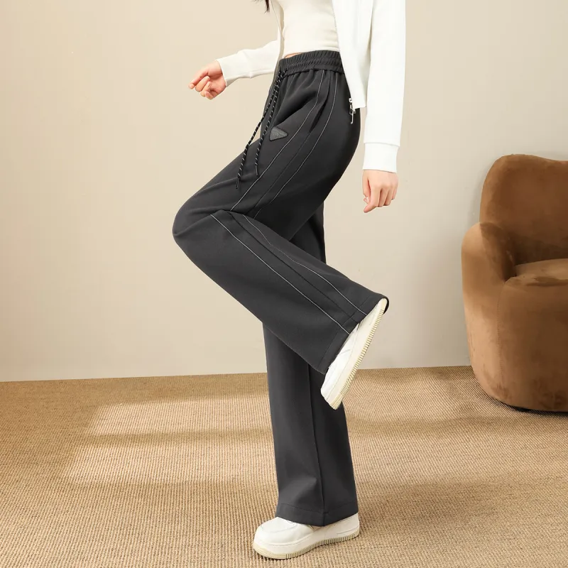 TERRE BLEUE Casual Pants Women's Gray-1