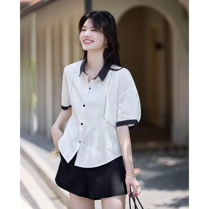 TERRE BLEUE Shirts Women's-3