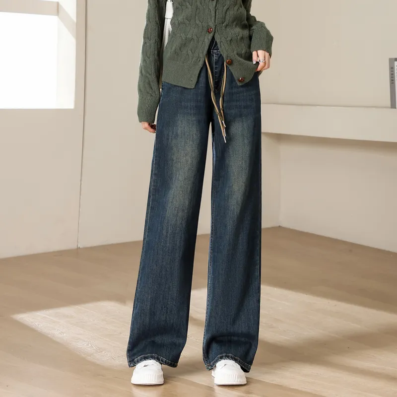 TERRE BLEUE Jeans Women's Dark Blue-6