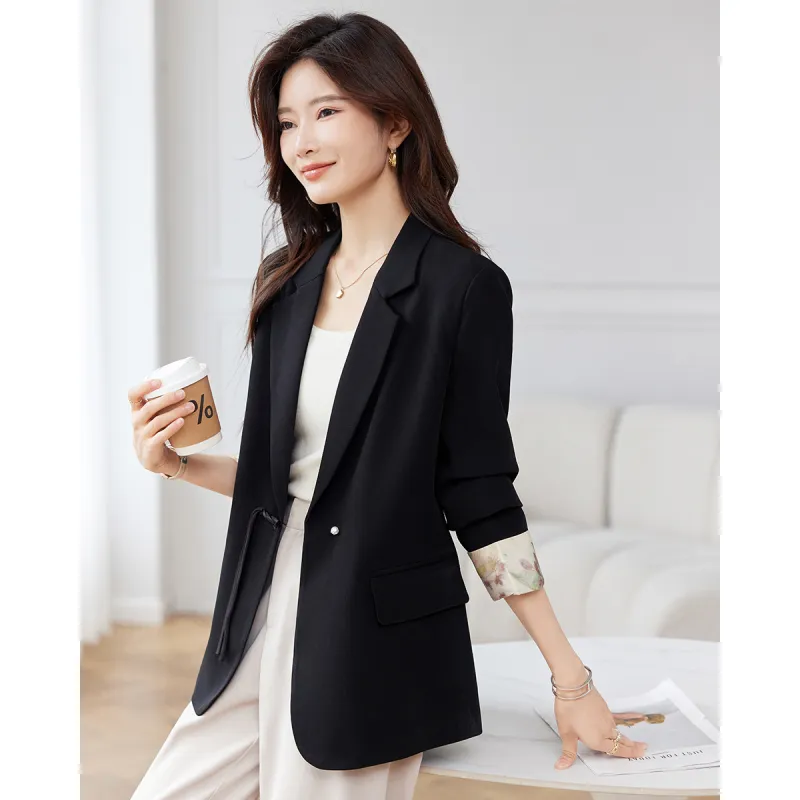 TERRE BLEUE Business Suit Women's Black-7