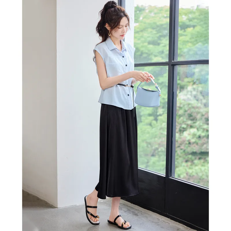 TERRE BLEUE Two Piece Skirt Sets Women's-8