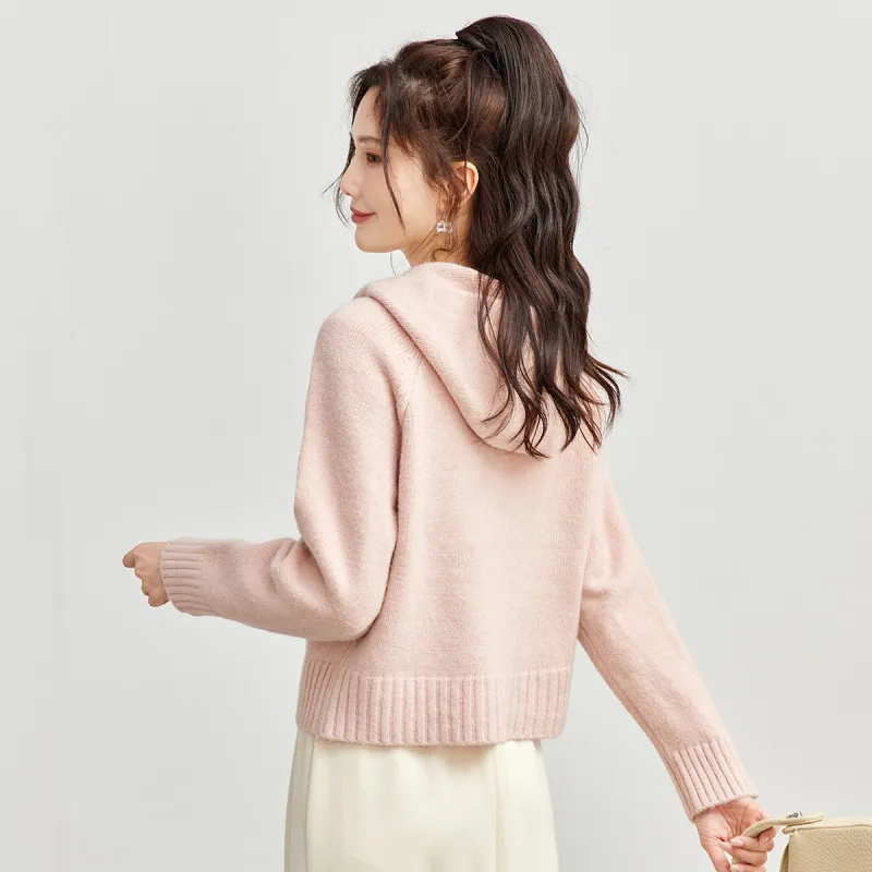 TERRE BLEUE Sweater Women's Pink-6