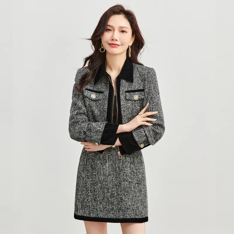 TERRE BLEUE Skirt Set Women's Black-4