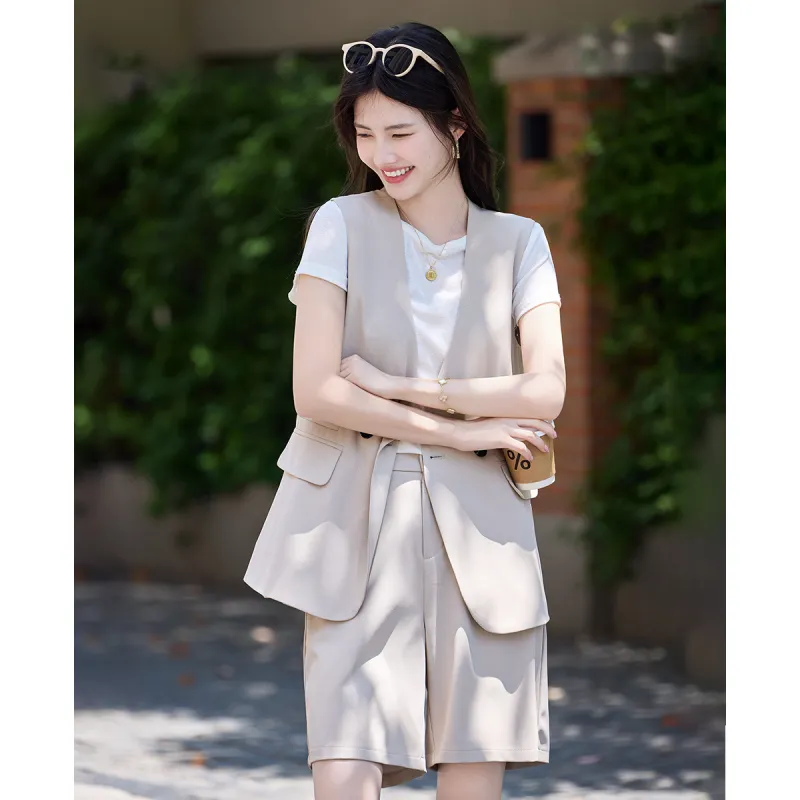 TERRE BLEUE Casual Suit Loose Fit Women's-16