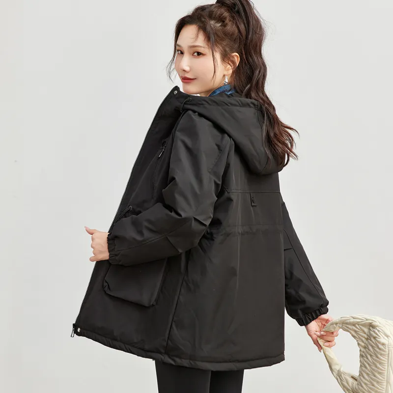 TERRE BLEUE Puffer Jacket Women's Black-6