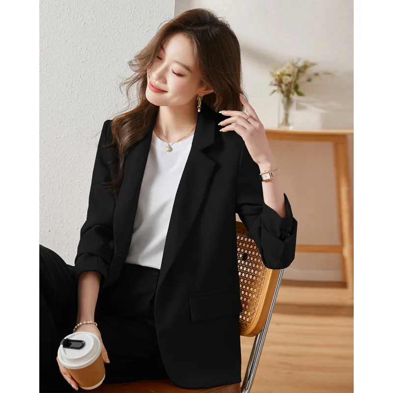 TERRE BLEUE Business Suit Women's Black-5