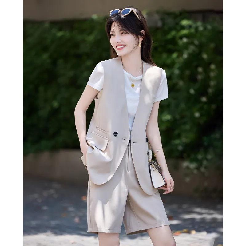 TERRE BLEUE Casual Suit Loose Fit Women's-15
