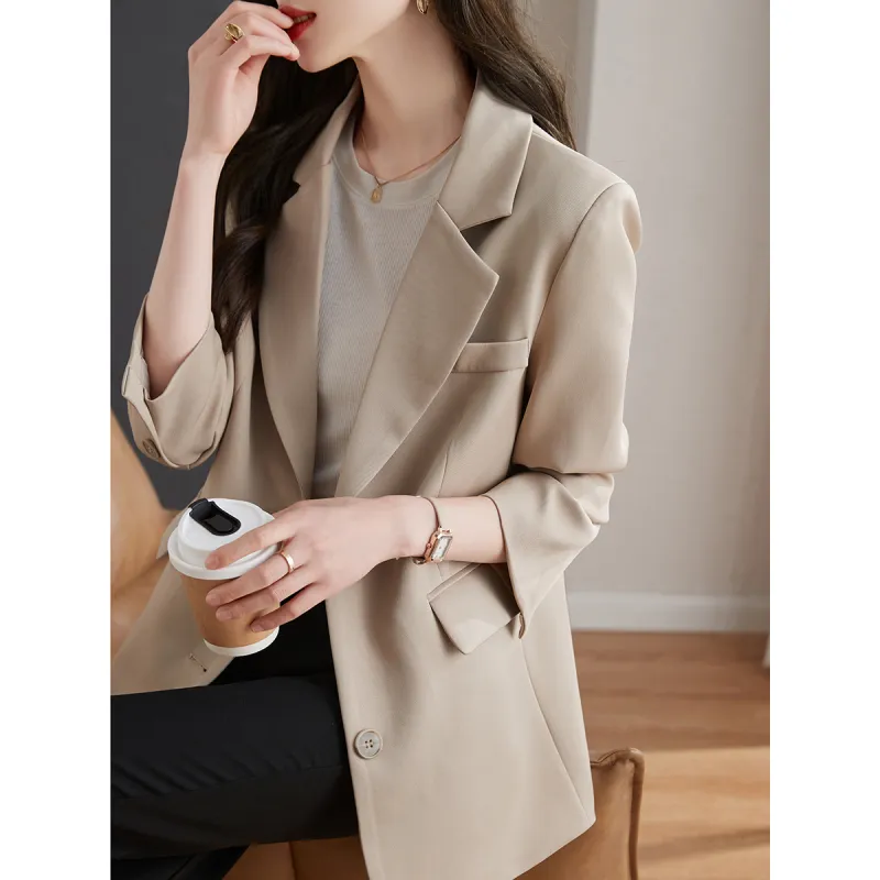 TERRE BLEUE Business Suit Women's Gray-19
