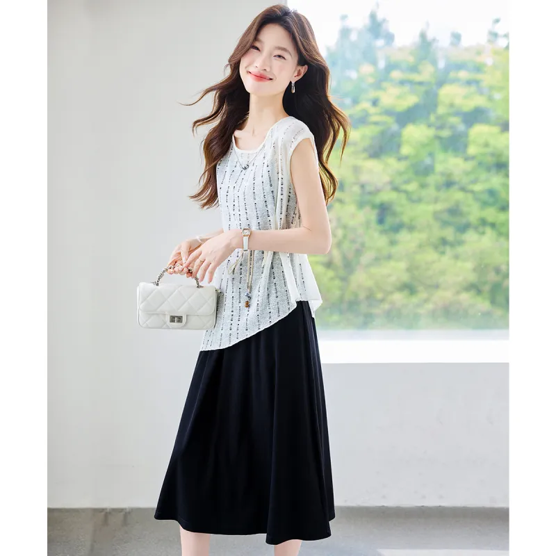 TERRE BLEUE Two Piece Skirt Sets Women's-7