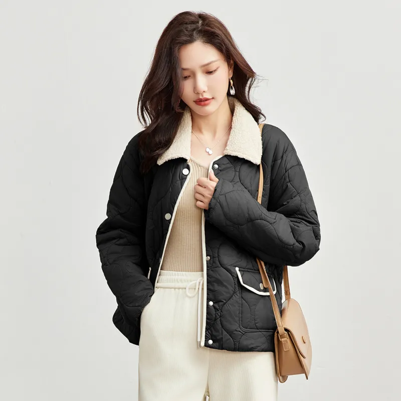 TERRE BLEUE Puffer Jacket Women's Black-3
