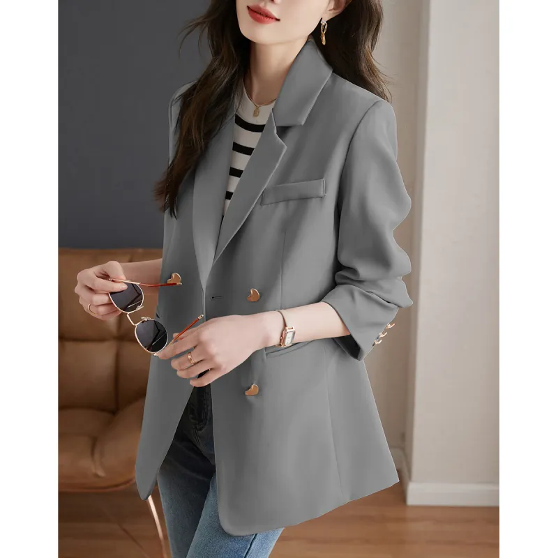 TERRE BLEUE Business Suit Women's Khaki-13