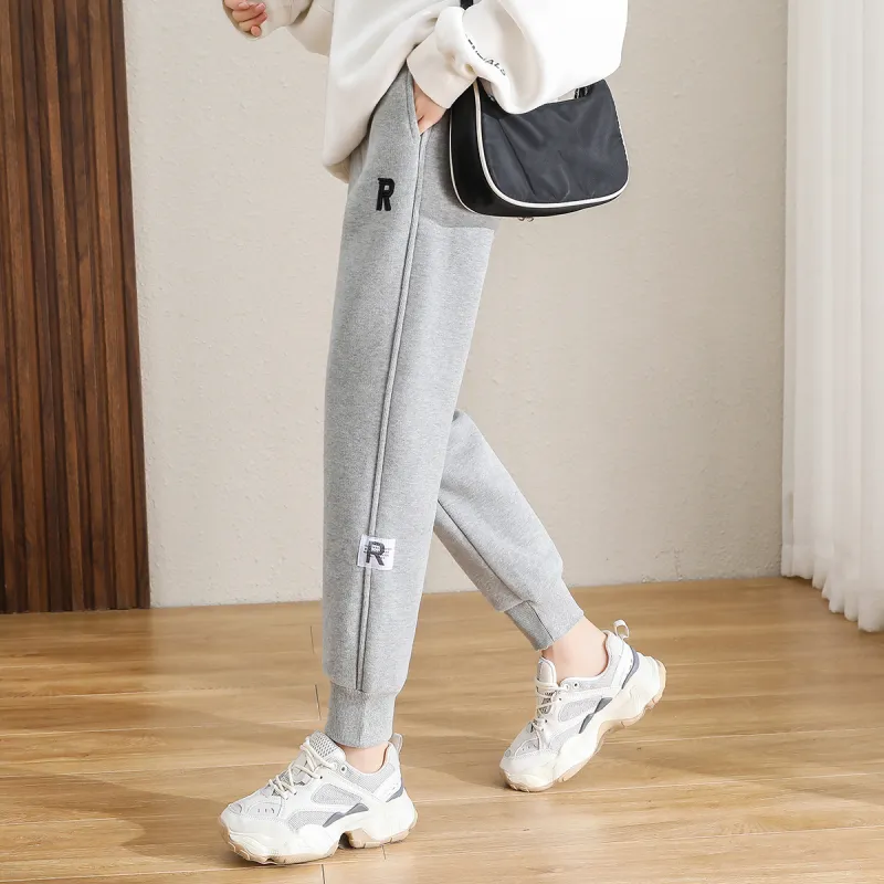 TERRE BLEUE Casual Pants Women's Gray-3