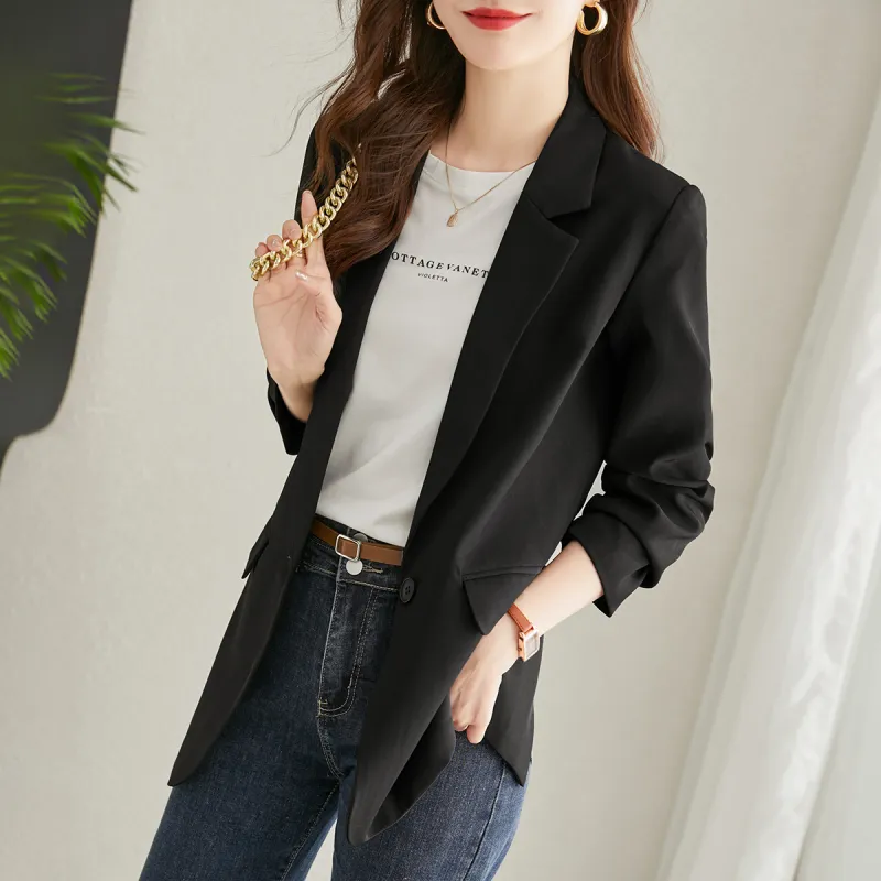 TERRE BLEUE Business Suit Women's Black-5