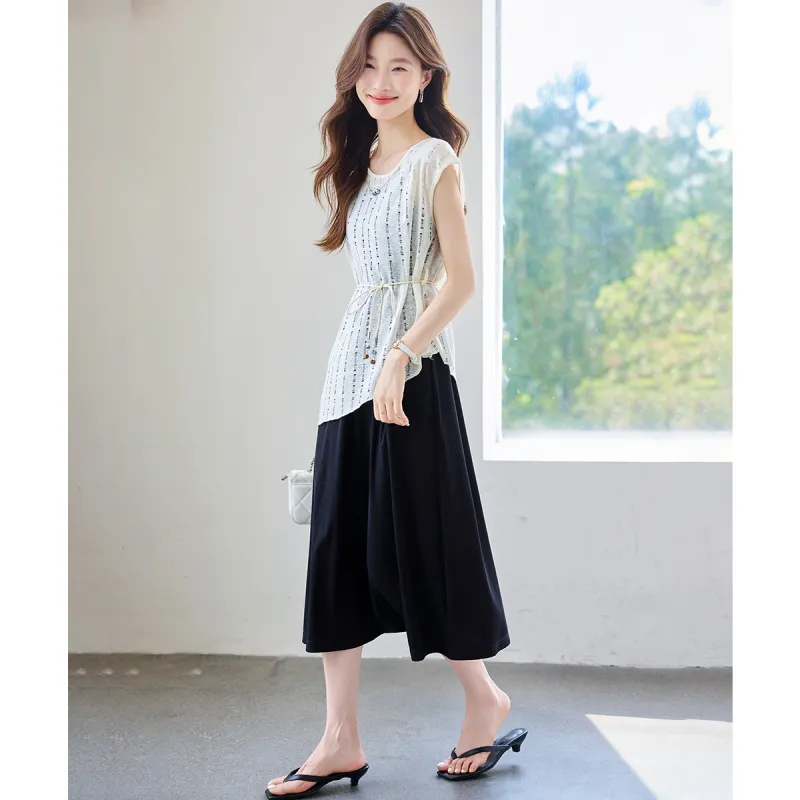 TERRE BLEUE Two Piece Skirt Sets Women's-9