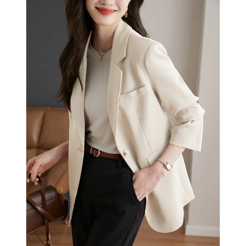 TERRE BLEUE Business Suit Women's Gray-27