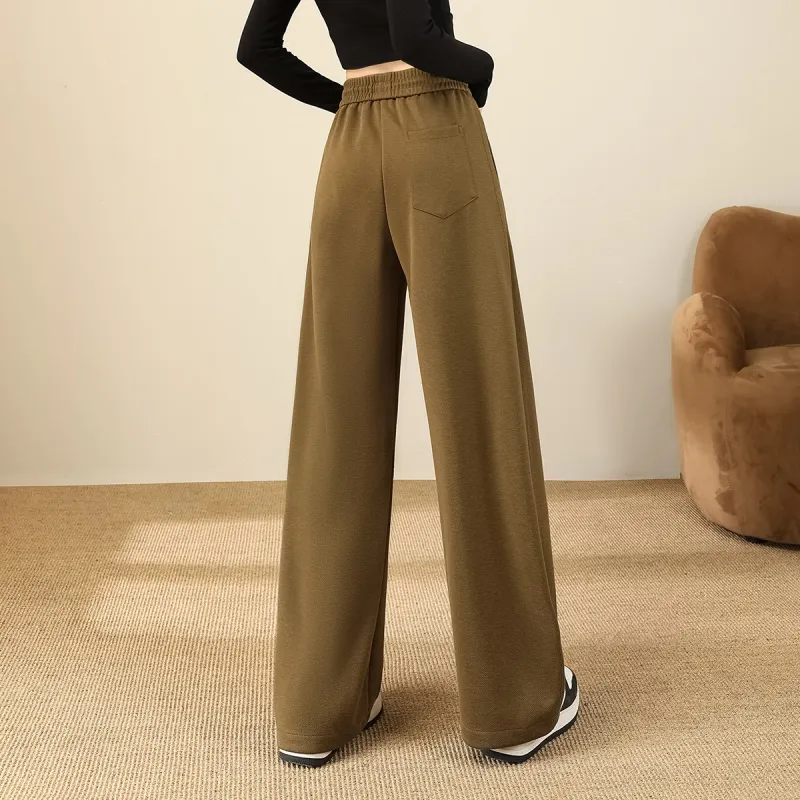 TERRE BLEUE Casual Pants Women's Mustard Green-6