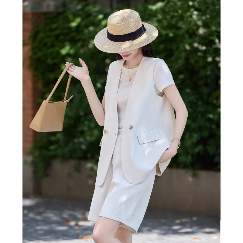 TERRE BLEUE Casual Suit Loose Fit Women's-10